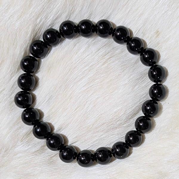 ブラックオニキス ブレスレット　パワーストーン 風水 開運 メノウ |  | 06
