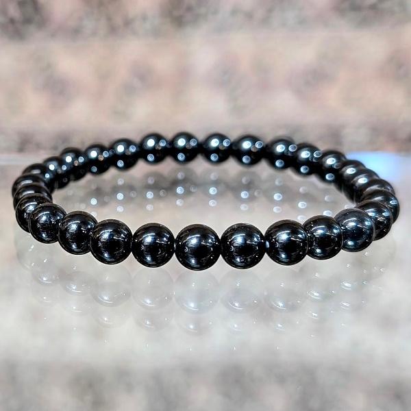 ブラックオニキス ブレスレット　パワーストーン 風水 開運 メノウ |  | 07