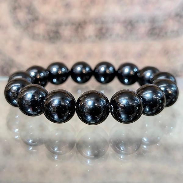 ブラックオニキス ブレスレット　パワーストーン 風水 開運 メノウ |  | 01