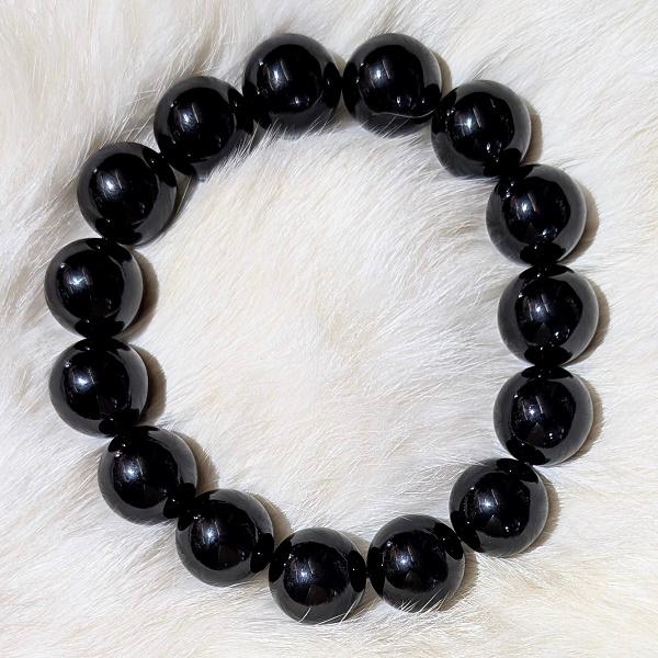 ブラックオニキス ブレスレット　パワーストーン 風水 開運 メノウ |  | 02