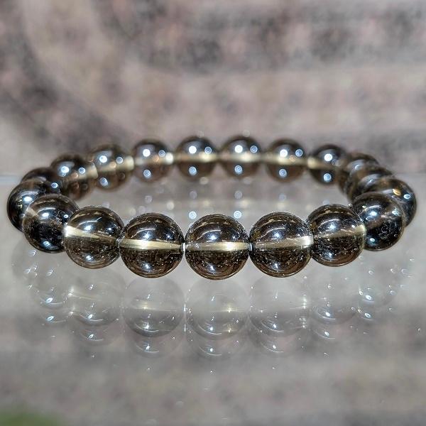 スモーキークオーツ ブレスレット　 パワーストーン 風水 開運 煙水晶 |  | 03