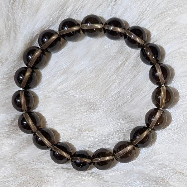 スモーキークオーツ ブレスレット　 パワーストーン 風水 開運 煙水晶 |  | 04