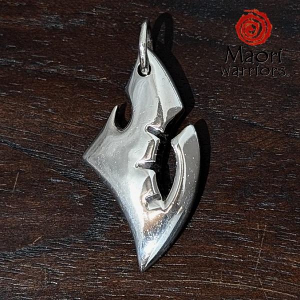 Maori Warriors ペンダントトップ  Sin 罪　シルバー 925 マオリ ウォーリアーズ  MO107 | Maori | 02