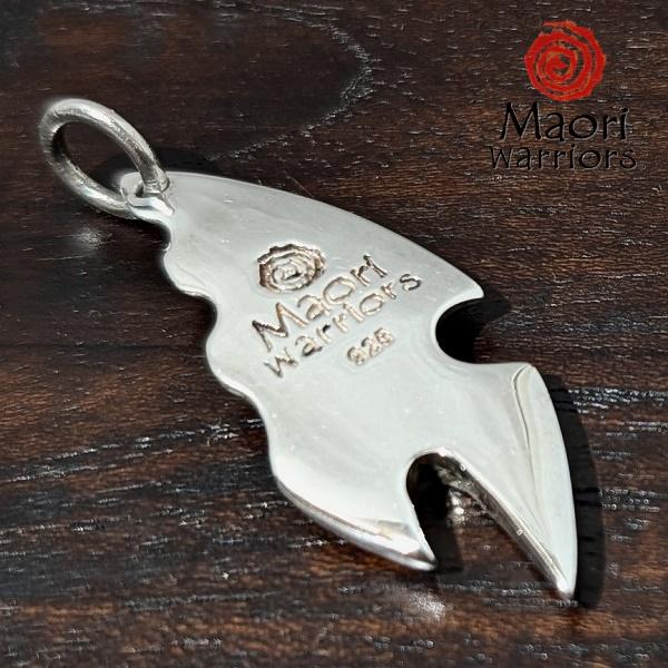 Maori Warriors ペンダントトップ  Pro 優れた力　シルバー 925 マオリ ウォーリアーズ  MO112 | Maori | 02