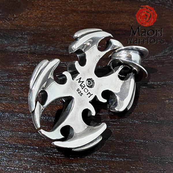 Maori Warriors ペンダントトップ  Justice 正義　翡翠 シルバー 925 マオリ ウォーリアーズ  MO116 | Maori | 02