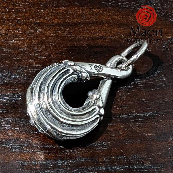 Maori Warriors ペンダントトップ  Jade お守り　翡翠 シルバー 925 マオリ ウォーリアーズ  MO117 | Maori | 02