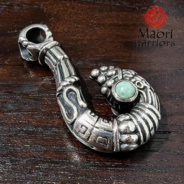 Maori Warriors ペンダントトップ Universe 宇宙　翡翠 シルバー 925 マオリ ウォーリアーズ  MO129 | Maori