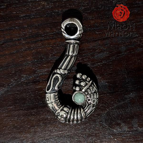Maori Warriors ペンダントトップ Universe 宇宙　翡翠 シルバー 925 マオリ ウォーリアーズ  MO129 | Maori | 02