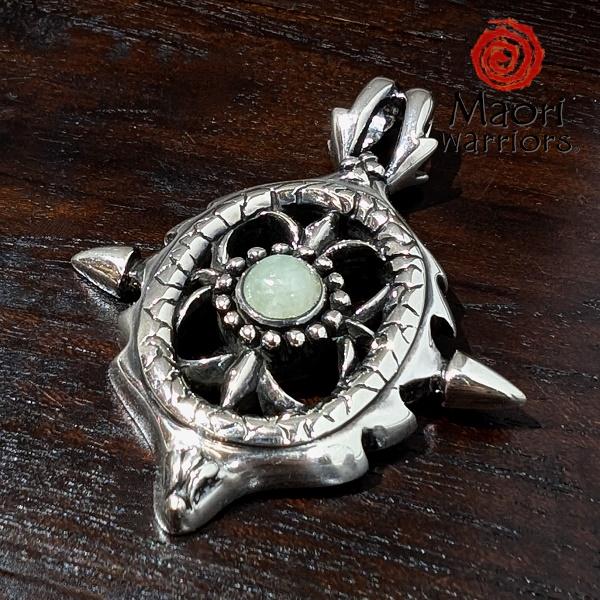Maori Warriors ペンダントトップ The Polestar 北極星　翡翠 シルバー 925 マオリ ウォーリアーズ  MO134 | Maori