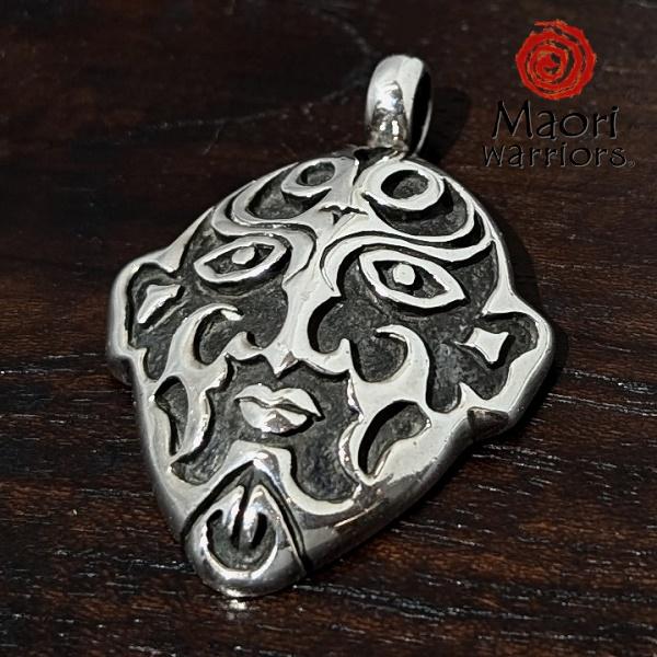 Maori Warriors ペンダントトップ  Pride of Warrior 戦士の誇り　シルバー 925 マオリ ウォーリアーズ  MO141 | Maori
