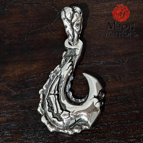 Maori Warriors ペンダントトップ  MAHARA 埋もれた記憶　シルバー 925 マオリ ウォーリアーズ  MO147 | Maori | 01