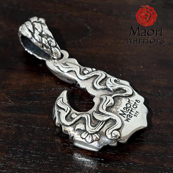 Maori Warriors ペンダントトップ  MAHARA 埋もれた記憶　シルバー 925 マオリ ウォーリアーズ  MO147 | Maori | 02