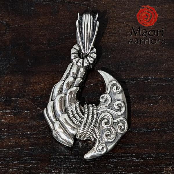 Maori Warriors ペンダントトップ  KURU 呪縛の斧　シルバー 925 マオリ ウォーリアーズ  MO151 | Maori | 01