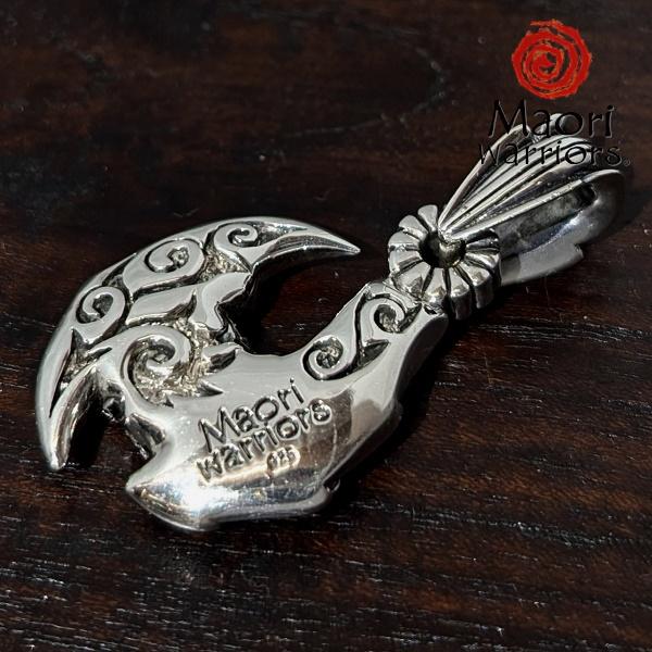 Maori Warriors ペンダントトップ  KURU 呪縛の斧　シルバー 925 マオリ ウォーリアーズ  MO151 | Maori | 02
