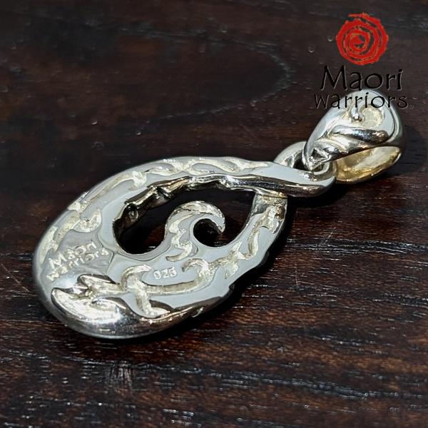 Maori Warriors ペンダントトップ  MOANA 深い愛　シルバー 925 マオリ ウォーリアーズ  MO160 | Maori | 02