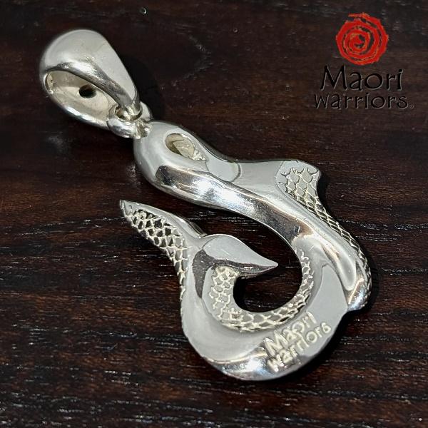Maori Warriors ペンダントトップ  HUARAHI 道　シルバー 925 マオリ ウォーリアーズ  MO168 | Maori | 02