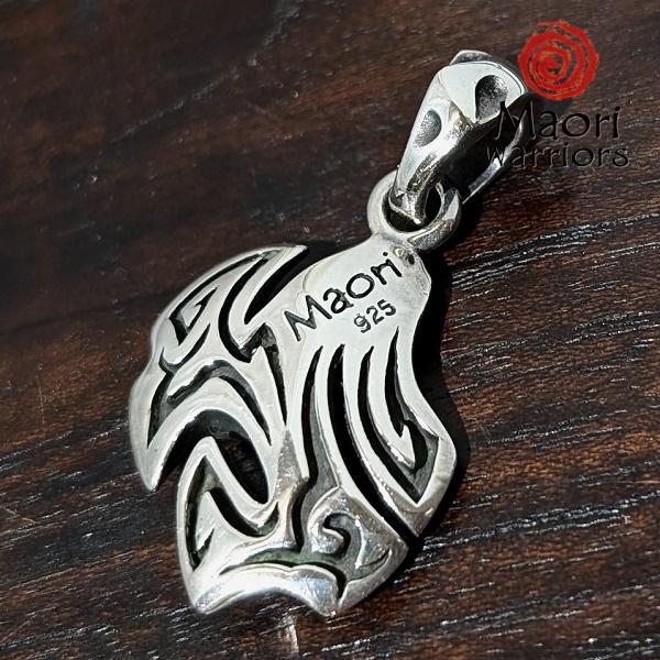 Maori Warriors ペンダントトップ  HIA HIATIA 大いなる野望　シルバー 925 マオリ ウォーリアーズ  MO194 | Maori | 02