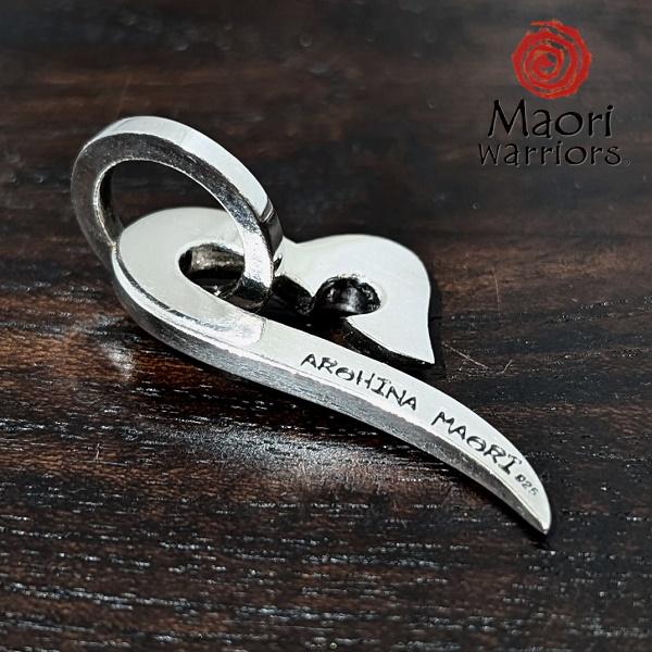 Maori Warriors ペンダントトップ  Generous 包容　シルバー 925 マオリ ウォーリアーズ  MO225 | Maori | 02