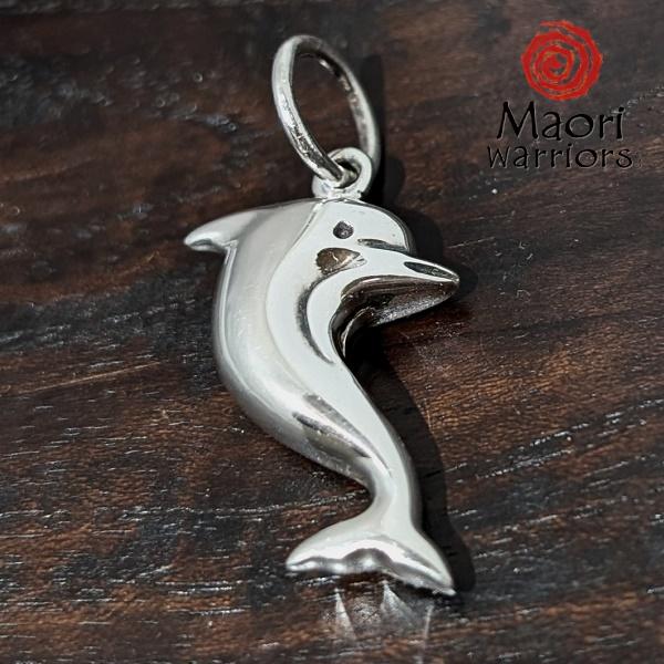 Maori Warriors ペンダントトップ  Dolphin イルカ　シルバー 925 マオリ ウォーリアーズ  MO27 | Maori