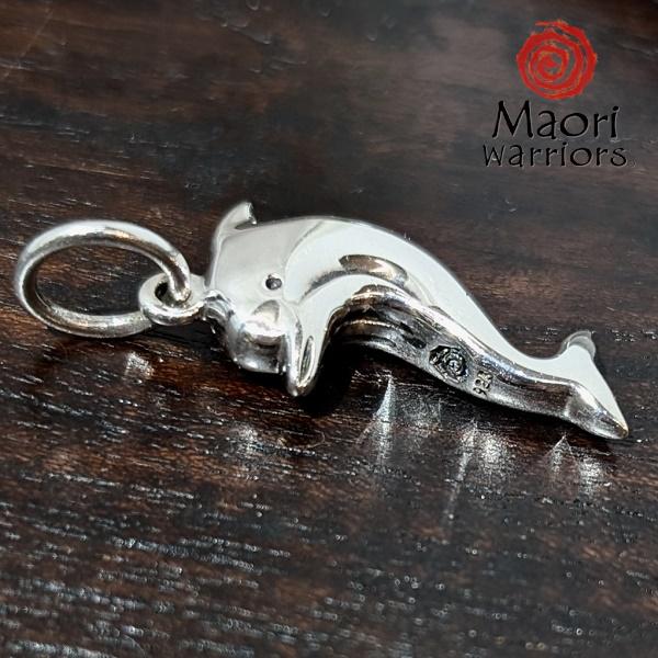 Maori Warriors ペンダントトップ  Dolphin イルカ　シルバー 925 マオリ ウォーリアーズ  MO27 | Maori | 02