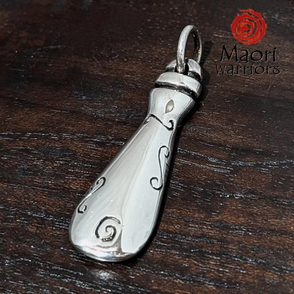 Maori Warriors ペンダントトップ  Power 力　シルバー 925 マオリ ウォーリアーズ  MO39 | Maori