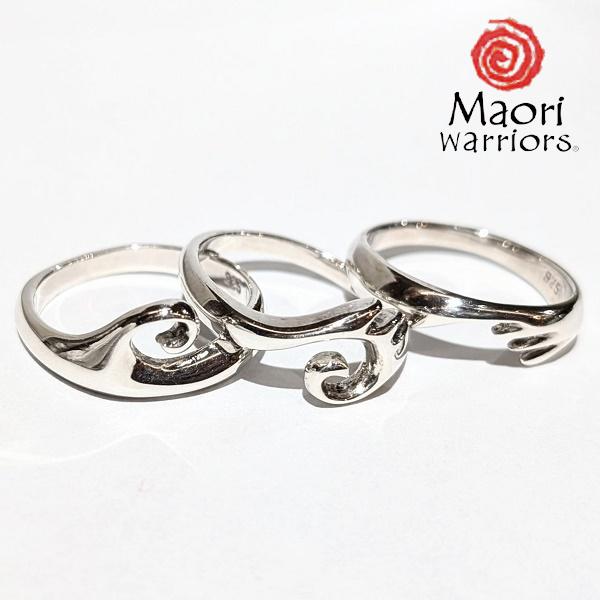 Maori Warriors リング Unbreakable Joint 途切れることのない結合　シルバー 925 マオリ ウォーリアーズ メンズ レディース MO600 | Maori | 03