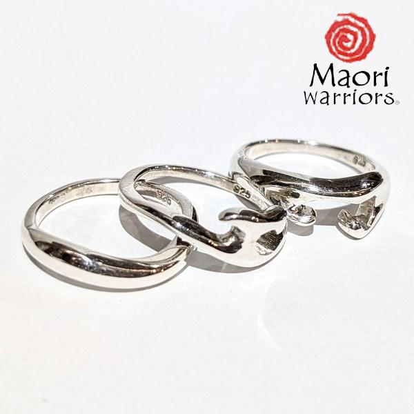 モーリ　リング　2点 Maori Warriors リング Lucky Two 二倍の幸運 シルバー 925 マオリ