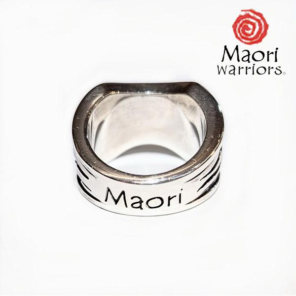 Maori Warriors リング Fire and Water 火と水　シルバー 925 マオリ ウォーリアーズ メンズ MO659 | Maori | 03
