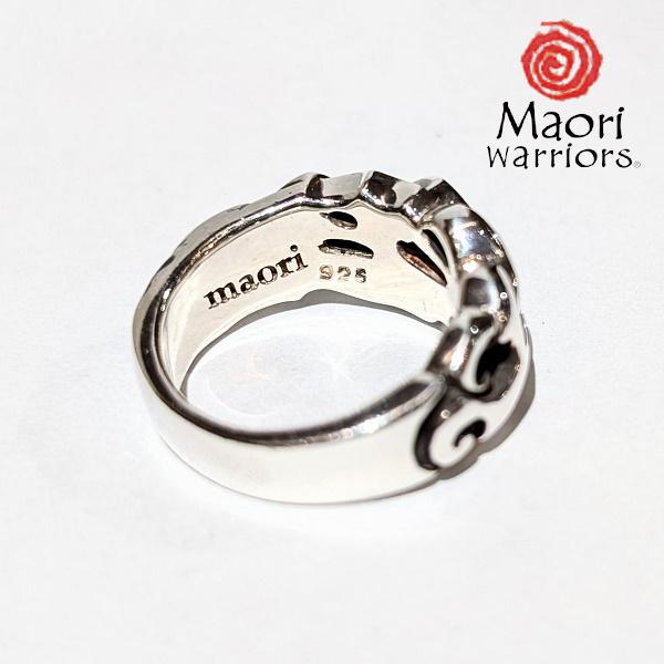 Maori Warriors リング Road to the Sky 天空への道　シルバー 925 マオリ ウォーリアーズ メンズ レディース MO678 | Maori | 02