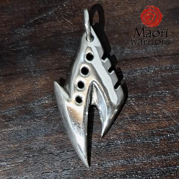 Maori Warriors ペンダントトップ  Risks 冒険　シルバー 925 マオリ ウォーリアーズ  MO91 | Maori | 01