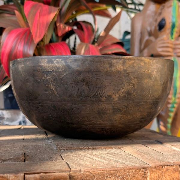シンギングボウル 26.5cm　チベット ネパール ヨガ 法具 エスニック ヒーリング 浄化 |  | 01