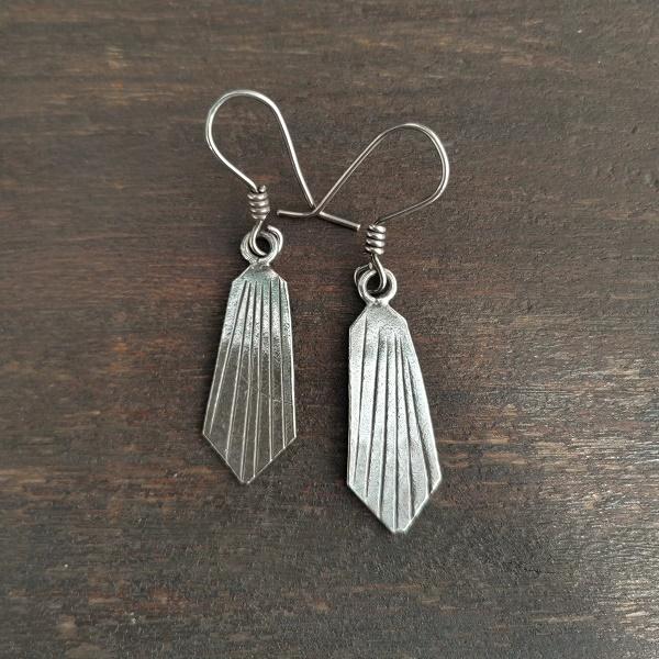 カレンシルバー ピアス プレート　カレン族 少数民族 タイ エスニック ハンドメイド |  | 01