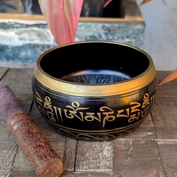 シンギングボウル 11.5cm　チベット ネパール ヨガ 法具 エスニック ヒーリング 浄化 | 