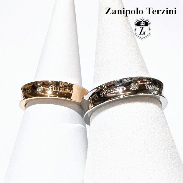 Zanipolo Terzini リング ダイアモンド 逆ラウンド 　ザニポロタルツィーニ サージカルステンレス 金属アレルギー対応 メンズ レディース ペアリング | Zanipolo Terzini | 02