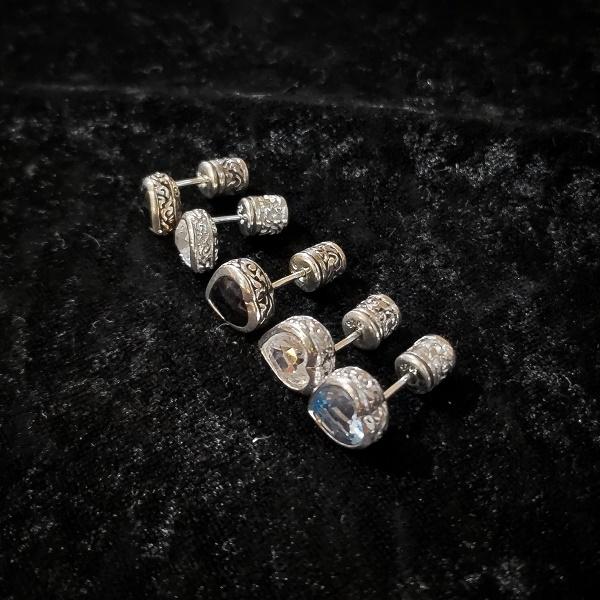 ZOCALO ピアス Jeweled Ivy Heart Stud L　ソカロ エスニック シルバー | ZOCALO | 02