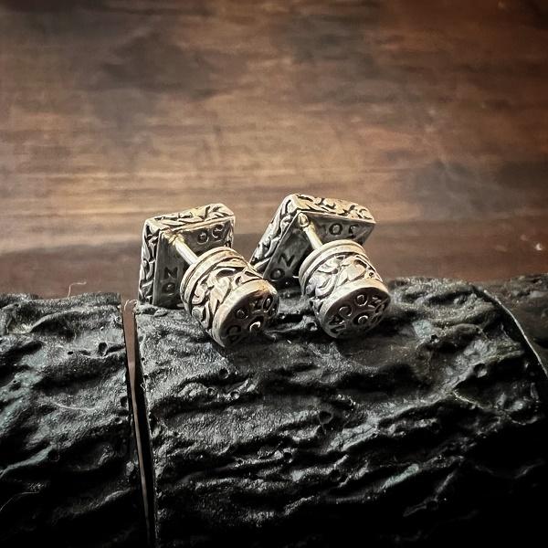 ZOCALO ピアス Jeweled Ivy Square Stud M　ソカロ エスニック シルバー | ZOCALO | 03