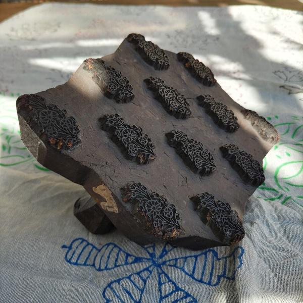 ウッドブロック アンティークI インド ブロックスタンプ エスニック 一点物 |  | 01