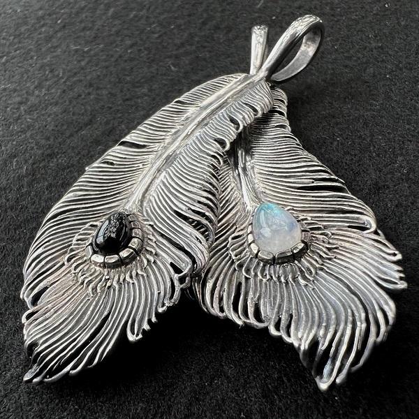 ZOCALO ペンダントトップ Phoenix Tail Feather L　ソカロ エスニック シルバー | ZOCALO | 01