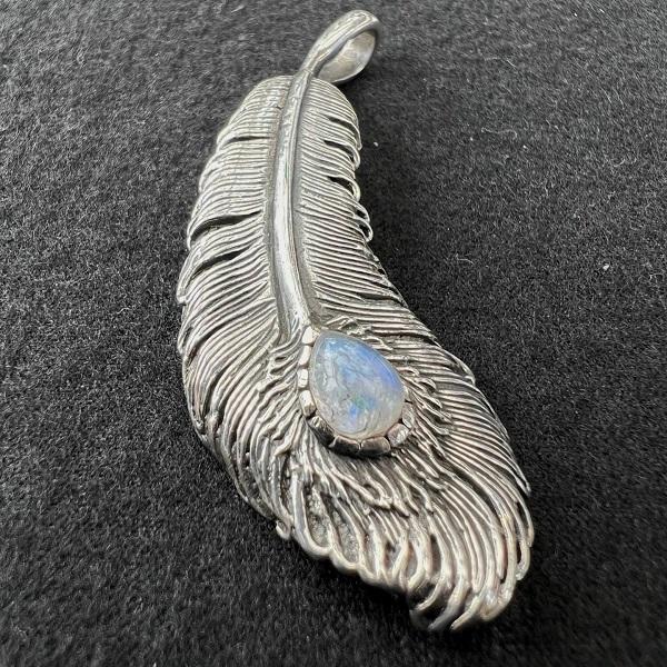 ZOCALO ペンダントトップ Phoenix Tail Feather M　ソカロ エスニック シルバー | ZOCALO