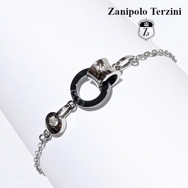 Zanipolo Terzini ブレスレット クラウン　ザニポロタルツィーニ サージカルステンレス 金属アレルギー対応 シンプル メンズ レディース ペアアクセ | Zanipolo Terzini | 01