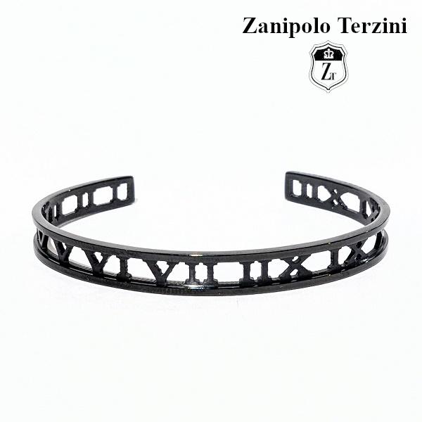 Zanipolo Terzini バングル ローマ数字　ザニポロタルツィーニ サージカルステンレス 金属アレルギー対応 シンプル メンズ レディース ペアアクセ | Zanipolo Terzini | 01