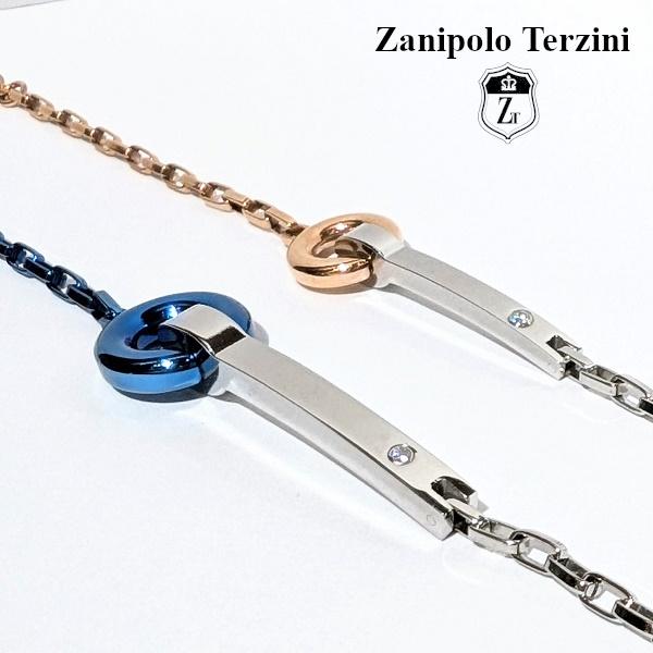 Zanipolo Terzini ブレスレット バイカラー 　ザニポロタルツィーニ サージカルステンレス 金属アレルギー対応 シンプル メンズ レディース ペアアクセ | Zanipolo Terzini | 01
