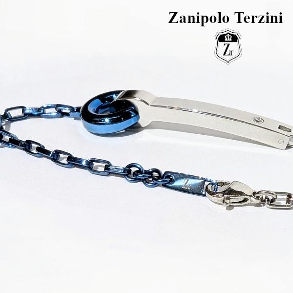 Zanipolo Terzini ブレスレット バイカラー 　ザニポロタルツィーニ サージカルステンレス 金属アレルギー対応 シンプル メンズ レディース ペアアクセ | Zanipolo Terzini | 03