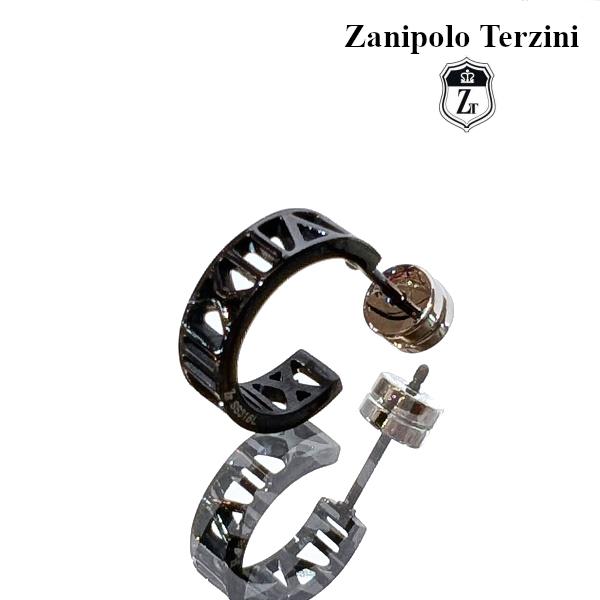 Zanipolo Terzini ピアス Roman figure ローマ数字　ザニポロタルツィーニ サージカルステンレス 金属アレルギー対応 シンプル メンズ レディース | Zanipolo Terzini | 03