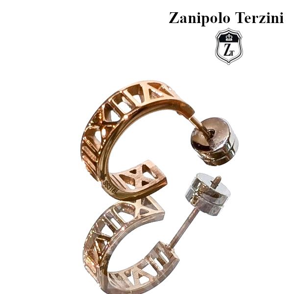 Zanipolo Terzini ピアス Roman figure ローマ数字　ザニポロタルツィーニ サージカルステンレス 金属アレルギー対応 シンプル メンズ レディース | Zanipolo Terzini | 07