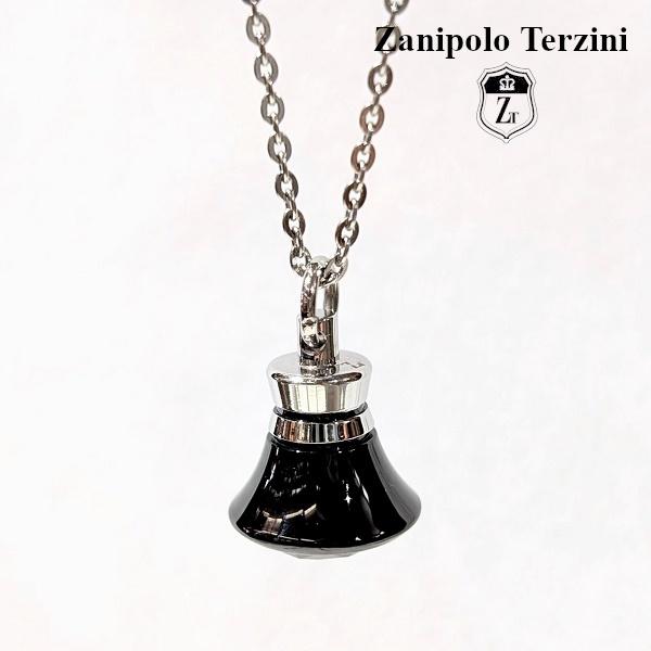 Zanipolo Terzini ネックレス ブラックジルコニア ザニポロタルツィーニ サージカルステンレス 金属アレルギー対応 シンプル メンズ レディース | Zanipolo Terzini | 01
