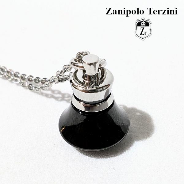 Zanipolo Terzini ネックレス ブラックジルコニア ザニポロタルツィーニ サージカルステンレス 金属アレルギー対応 シンプル メンズ レディース | Zanipolo Terzini | 02