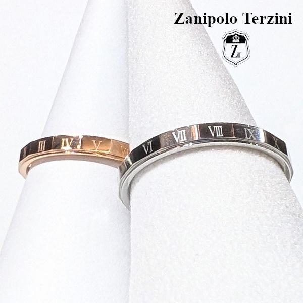 Zanipolo Terzini リング ローマ数字 　ザニポロタルツィーニ サージカルステンレス 金属アレルギー対応 シンプル メンズ レディース ペアリング | Zanipolo Terzini | 03
