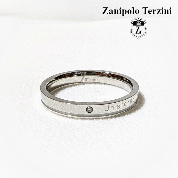 Zanipolo Terzini リング ダイアモンド ライン シンプル　ザニポロタルツィーニ サージカルステンレス 金属アレルギー対応 メンズ レディース ペアリング | Zanipolo Terzini | 02