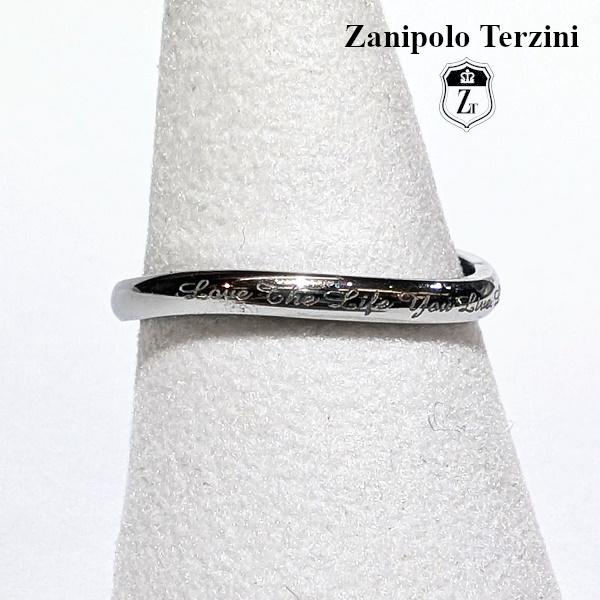 Zanipolo Terzini リング ダイアモンド ブラック　ザニポロタルツィーニ サージカルステンレス 金属アレルギー対応 シンプル メンズ ペアリング | Zanipolo Terzini | 02